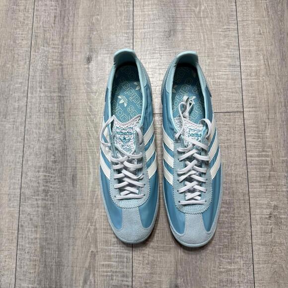 Adidas Originals Mint Aqua White SL 72 OG Shoes Sneakers JI0199  Women Size 10 - Picture 3 of 6